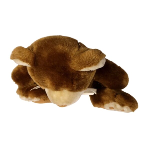 DanDee Collectors Choice Teddy Bear Brown Plush Toy Bow Stuffed Animal 10 in - Picture 3 of 6